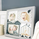 フォトフレーム 赤ちゃん 新生児 ベビーポスター フレーム 壁掛け 卓上 おしゃれ モノトーンカラー インテリア 映える モダン アート 枠 【納期B】【lic-ksm-0066】