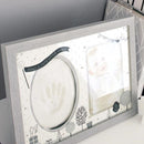 フォトフレーム 赤ちゃん 手形 新生児 ベビーポスター フレーム おしゃれ モノトーンカラー インテリア 映える モダン アート 粘土付き 【納期B】【lic-ksm-0067】