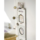 フォトフレーム 赤ちゃん 壁掛け 身長計 新生児 ベビーポスター フレーム 折りたたみ おしゃれ モノトーンカラー モダン クマ ぬいぐるみ 【納期B】【lic-ksm-0070】