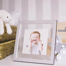 フォトフレーム 壁掛け 卓上 おしゃれ 茶 ブラウン グレー 正方形 約30×30cm アートフレーム ガラス 写真フレーム 額縁 ポスターフレーム シンプル インテリア 【納期B】【lic-ksm-0071】