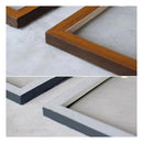 フォトフレーム 壁掛け 卓上 おしゃれ 茶 ブラウン グレー 長方形 縦 横向き アートフレーム ガラス 写真フレーム 額縁 ポスターフレーム シンプル インテリア 【納期B】【lic-ksm-0072】