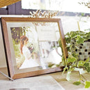 フォトフレーム 壁掛け 卓上 おしゃれ 茶 ブラウン グレー 長方形 縦 横向き アートフレーム ガラス 写真フレーム 額縁 ポスターフレーム シンプル インテリア 【納期B】【lic-ksm-0072】