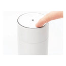 アロマディフューザー 車 車内 おしゃれ 水不要 水を使わない ネブライザー エッセンシャルオイル 携帯 白 ホワイト 黒 ブラック LEDライト USB充電 タイプC 【納期B】【lic-ksm-0077】