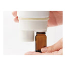 アロマディフューザー 車 車内 おしゃれ 水不要 水を使わない ネブライザー エッセンシャルオイル 携帯 白 ホワイト 黒 ブラック LEDライト USB充電 タイプC 【納期B】【lic-ksm-0077】