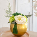 供花 造花 アレンジメント 献花 仏花 お供え花 お悔み花 枯れない フェイク 法事 法要 枕花 お盆飾り 49日 喪中 ペット 犬 猫 納骨堂 鉢 飾り おしゃれ 手元供養 【納期B】【lic-ksm-0079】