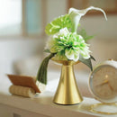 供花 造花 アレンジメント お供え 献花 仏花 お悔やみ花 枯れない 法事 仏具 仏壇 法要 枕花 盆 命日 お彼岸 喪中 一周忌 ペット 犬 猫 ネコ 菊 鉢付き 手元供養 【納期B】【lic-ksm-0080】