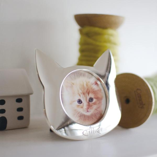 写真立て 猫用 ネコ 犬用 イヌ ペット 遺影 フォトフレーム 仏壇 メモリアル ガラス 小さい 小型 仏具 遺影 おしゃれ モダン お供え お悔み コンパクト 手元供養 【納期B】【lic-ksm-0085】