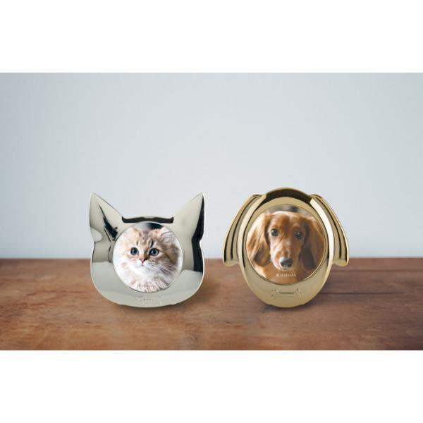 写真立て 猫用 ネコ 犬用 イヌ ペット 遺影 フォトフレーム 仏壇 メモリアル ガラス 小さい 小型 仏具 遺影 おしゃれ モダン お供え お悔み コンパクト 手元供養 【納期B】【lic-ksm-0085】