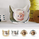 写真立て 猫用 ネコ 犬用 イヌ ペット 遺影 フォトフレーム 仏壇 メモリアル ガラス 小さい 小型 仏具 遺影 おしゃれ モダン お供え お悔み コンパクト 手元供養 【納期B】【lic-ksm-0085】