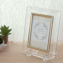 写真立て フォトフレーム ガラス クリア 北欧 インテリア ポストカード判 【納期B】【lic-ksm-kg-8222】