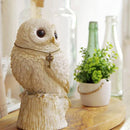 貯金箱 フクロウ ふくろう 梟 動物 インテリア 置き物 おしゃれ 【納期B】【lic-ksm-kh-60964】