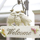 ガーデニング オーナメント うさぎ 鳥 フクロウ おしゃれ 北欧 動物 庭の ガーデン 看板 プレート 壁掛け 【納期B】【lic-ksm-kh-60979】