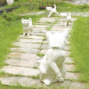 ガーデニングオーナメント ねこ 猫 ネコ おしゃれ 北欧 動物 庭のオーナメント オブジェ ガーデン 置き物 【納期B】【lic-ksm-kh-61032】