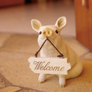 玄関小物 置き物 オーナメント エントランス 入り口 インテリア おしゃれ ふくろう 豚 ブタ 【納期B】【lic-ksm-kh-61095】