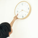 掛け時計 子供 練習 保育園 幼稚園 小学校 託児所 勉強用 キッズ 掛時計 木製 おしゃれ 北欧 プレイルーム 【納期B】【lic-ksm-knb88068】