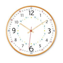 掛け時計 子供 練習 保育園 幼稚園 小学校 託児所 勉強用 キッズ 掛時計 木製 おしゃれ 北欧 プレイルーム 【納期B】【lic-ksm-knb88068】