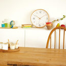 掛け時計 子供 練習 保育園 幼稚園 小学校 託児所 勉強用 キッズ 掛時計 木製 おしゃれ 北欧 プレイルーム 【納期B】【lic-ksm-knb88068】