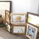 写真立て フォトフレーム 6連 6枚用 インテリア おしゃれ 【納期B】【lic-ksm-kp-31290】