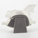 写真立て 1枚用 赤ちゃん ベビー 馬 レース風 かわいい インテリア おしゃれなフォトフレーム 【納期B】【lic-ksm-kp-31316】