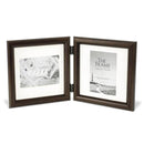フォトフレーム 2枚用 アンティーク調 おしゃれ インテリア 写真立て 2つ折り 【納期B】【lic-ksm-kp-31345】