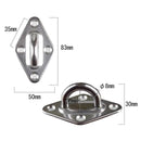 ハンモック取付金具 ハンモック用 チェアハンモック用 室内 屋内 天井 梁 壁 柱 部品 ネジ 道具 吊り下げ 金具 ステンレス 安心 安全 【納期A】【lic-ktd-002】