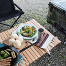 折りたたみテーブル 屋外 コンパクト 持ち運び 折り畳み スリム かさばらない 省スペース アウトドア キャンプ センターテーブル 木製 【納期A】【lic-ktd-003】