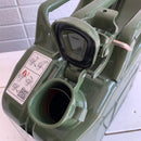 スチールタンク 10L 10リットル ガソリン 灯油 燃料用 高品質 安全 ブランド ヒューナースドルフ hunersdorff かっこいい 携帯 運輸 輸送 【納期A】【lic-ktd-010】