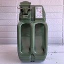 スチールタンク 10L 10リットル ガソリン 灯油 燃料用 高品質 安全 ブランド ヒューナースドルフ hunersdorff かっこいい 携帯 運輸 輸送 【納期A】【lic-ktd-010】