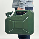 スチールタンク 10L 10リットル ガソリン 灯油 燃料用 高品質 安全 ブランド ヒューナースドルフ hunersdorff かっこいい 携帯 運輸 輸送 【納期A】【lic-ktd-010】