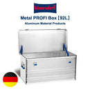 収納ボックス 大容量 92L 収納コンテナ 軽量 軽い キャンプ 道具箱 工具 アルミ 高品質 ブランド ヒューナースドルフ hunersdorff 【納期A】【lic-ktd-014】