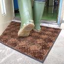 ドアマット 屋外 玄関マット 75×90cm 薄い 厚み 泥汚れ 靴 土足対応 ずれない 滑り止め 日本製 国産 防炎 吸水 おしゃれ 屋内 業務用 家庭用 エントランス 【納期C】【lic-ktj-026】