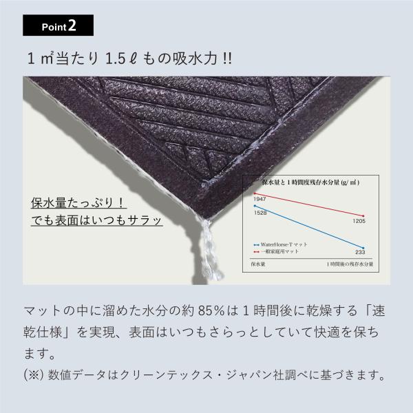 玄関マット ドアマット 屋外 土足 吸水 速乾 雨の日 雨天 泥よけ 泥除け 乾燥 屋内 ベランダ デッキ テラス 屋上 水周り 業務用 家庭用 滑り止め エントランス 【納期A】【lic-ktj-068】