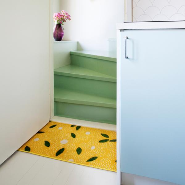 玄関マット ドアマット 45×75cm おしゃれ 柄 デザイン 北欧 スタイリッシュ アート 屋内 マット 室内用 ずれない 吸水 速乾 丸洗い 洗える かわいい 日本製 【納期A】【lic-ktj-075】