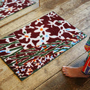 ドアマット 玄関マット 室内 屋内 滑り止め おしゃれ 北欧 吸水 エントランス カラフル 動物 猿 iracchi デザイナー ブランド コラボ クリーンテックス 洗える 【納期C】【lic-ktj-122】