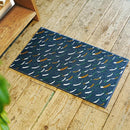 玄関マット ドアマット 室内 屋内 滑り止め おしゃれ 吸水 エントランス 和風 和柄 落ち着いた 色 日本製 デザイナー ブランド コラボ クリーンテックス 洗える 【納期C】【lic-ktj-123】