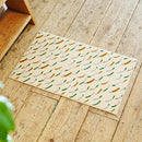 玄関マット ドアマット 室内 屋内 滑り止め おしゃれ 吸水 エントランス 和風 和柄 落ち着いた 色 日本製 デザイナー ブランド コラボ クリーンテックス 洗える 【納期C】【lic-ktj-123】