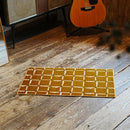 玄関マット ドアマット 室内 屋内 滑り止め おしゃれ 吸水 エントランス 和風 和柄 落ち着いた 色 日本製 デザイナー ブランド コラボ クリーンテックス 洗える 【納期C】【lic-ktj-123】