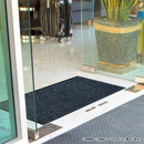 エントランスマット 泥落とし 屋外 滑り止め ラバーマット ドアマット 玄関マット 業務用 マンション ビル オフィス ショップ カフェ 薄い 薄型 吸水 90×120cm 【納期C】【lic-ktj-irh-005】