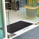 エントランスマット 泥落とし 屋外 業務用 マンション オフィス 店 飲食店 レストラン 薄型 吸水 すべり止め ラバーマット ドアマット 玄関マット 90×150cm 【納期C】【lic-ktj-irh-006】