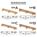 ウォールハンガー 木製 壁掛け ラック 収納 フック 石膏ボード 取り付け 可能 【納期A】【lic-kwk-008】