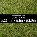 人工芝 幅 2m 長さ 2.5m 厚み 20mm ロール diy 庭 マット 施工 テラス ベランダ ガーデニング サッカー フットサル 保育園 幼稚園 学校 【納期A】【lic-mrh-0039】