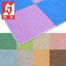 ジョイントマット 防炎 ジョイントカーペット 45×45cm 厚手 1cm 業務用 幼稚園 保育園 学校 施設 店舗 おしゃれ リフォーム diy 施工 防音 簡単 リフォーム 【納期B】【lic-mzw-0001】