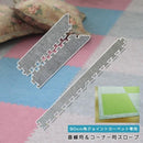 ジョイントカーペット用スロープ 端 コーナー 縁 90cm角用 段差解消 端っこ ふち ジョイントマット用 スロープ 直線用 ストレート コーナー用 角用 防炎 diy 【納期B】【lic-mzw-0005】