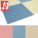 ジョイントマット 大判 90×90cm 防炎 厚手 1.5cm 厚さ 撥水 抗菌 SIAA 発泡 安心 安全 業務用 小学校 保育園 幼稚園 教育施設 子供部屋 ジョイントクッション 【納期C】【lic-mzw-0007】