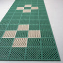 ジョイントマット 床材 プールサイド ジョイントタイル パネル 耐水 防炎 水まわり 更衣室 ロッカールーム 学校 トイレ 洗面所 お風呂場 ベランダ DIY 1枚 単品 【納期B】【lic-mzw-0014】