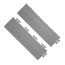 タフチェッカー用スロープ ジョイントマット用 屋外 屋内 業務用 耐スパイク用 床 ジョイントパネル タイル 段差解消 スロープ 端っこ 角 隅 プール 浴場 温泉 【納期B】【lic-mzw-0019】