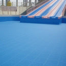 プール用床材 クッション 水中 ジョイントマット パネル タイル プール 底 沈める 抗菌 防炎 フロアー材 施工 業務用 ジム 施設 店舗 【納期B】【lic-mzw-0025】