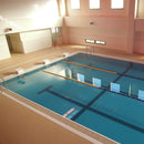 排水溝蓋 プール シャワールーム 波よけ 防水壁 オーバーフロー水 還流 節水 ふた カバー 業務用 施設 ジム 運動 トレーニング 設置 簡単 【納期E】【lic-mzw-0042】