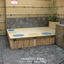 サウナマット 座布団 銭湯 温泉 防炎 抗菌 ヨガ ピラティス クッション ルーム サウナ室 業務用 ジム トレーニング スポーツ お風呂 畳柄 屋内 屋外 黒 ブラック 【納期B】【lic-mzw-0051】