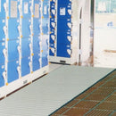 ロールスノコ すのこ ロール状 長さ 3m ロッカールーム 洗面所 シャワールーム 脱衣所 廊下 通路 エントランス 水まわり 塩化ビニール 塩ビ 業務用 みずわ工業 【納期B】【lic-mzw-0052】